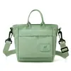 Bolso de Mano de Moda con Zorro de Colores Nuevo Bolso Cruzado de Hombro para Mujer Bolsa de Nailon Versátil Compacta Billetera para Monedas