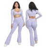 TK Venta Caliente Verano Ocio al Aire Libre Fitness Yoga Traje Cintura Alta Traje de Entrenamiento de Glúteos Pantalones de Yoga Mujer