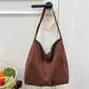 Bolso de mujer de terciopelo, estilo casual, gran capacidad, extragrande, nuevo bolso estampado de leopardo para otoño e invierno, versión coreana, bolso de hombro vintage para el día a día