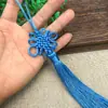 Colgante Pequeño Borla Nudo Chino Festival de Primavera Año Nuevo Regalos Festivos Manualidades Instrumentos Musicales Paraguas Decoración Bonsái Colgante