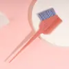 Peine de doble color para teñir el cabello transfronterizo, cepillo para permanente y tinte de salón de peluquería, peine de dientes finos para tratamiento con aceite, directo del fabricante, peine de color para teñir el cabello