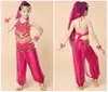 Roupas de Performance de Dança Indiana para Crianças 1º de Junho Destaques Calças Conjunto de Dança do Ventre Infantil Meninas Roupas de Performance para Meninas Tianzhu