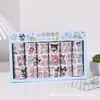 SZ143 y cinta redonda de papel pegatina para cuenta manual 3.8 cm de ancho 18 involucrados en caja cinta para cuenta manual ze mu puede entrar al supermercado