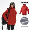 Chaqueta Soft Shell para Exteriores para Hombres y Mujeres, Chaqueta de Montañismo y Senderismo a Prueba de Viento, Chaqueta Funcional Impermeable de Otoño e Invierno, Chaqueta Soft Shell