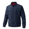 Chaqueta Amazon Transfronteriza Ropa Exterior para Hombre Verano Estilo Delgado Primavera y Otoño Talla Grande Chaqueta de Vuelo Sencilla Ropa Casual para Hombre