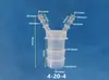 Conector de Pagoda de Diámetro Variable Tipo Y de PP, Conector de Tres Vías de Plástico, Conector de Tubería de Agua, Distribuidor de Agua, Conector de Conversión para Manguera