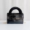 Bolsa de corrente de pelúcia 2022 Bolsa de moda estilo ocidental cross-border atacado senhoras bolsa crocodilo padrão crossbody bolsa feminina