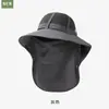 Mascarilla Protectora Solar de Malla para Hombre de Primavera y Verano, Sombrero Bufanda, Sombrero de Pescador de Malla Europeo y Americano, Sombrero para Pesca y Montañismo