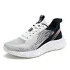 Zapatos de pareja malla verano palomitas deporte running tejido volador suela suave casual viaje zapatos de hombre