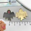 Halloween Transfronterizo Fantasma Peculiar Escoba Murciélago Sombrero de Mago Pulsera DIY Collar Llavero Colgante Pequeño