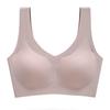 Sujetador de Gel de Gelatina Suave, Super Elástico, Sin Costuras de Látex para Mujer, Sin Aros, Push-Up para Lactancia, Transpirable y Sensación de Segunda Piel