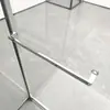 Porta Deslizante Horizontal Quadrada para Uso Residencial, Divisória Simples de Vidro Espelhado para Box de Banheiro, Fabricação Personalizada pelo Fabricante
