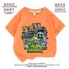 ZOONOMALY deformidade roupas de zoológico infantil nova manga curta masculina infantil roupa camiseta algodão puro estudantes moderno roupas de verão