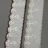 Encaje de Algodón Hueco Simétrico de Dos Colores de 5 cm para Manualidades Hechas a Mano Textiles para el Hogar Ropa Infantil Dobladillo de Falda Ropa de Cama Accesorios para el Cabello Adorno de Encaje