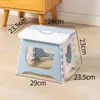 Taburete Pequeño para Uso en Casa, Taburete Plegable Portátil para Exteriores, Silla de Camping, Taburete Bajo para Sala de Estar y Dormitorio, Taburete Pequeño para Baño Infantil