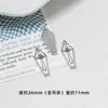 Gótico Retrô Coração Irregular Cruz Prata Antiga Coleção Pingente DIY Pulseira Feita à Mão Colar Pingente Acessórios Material