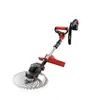 Cortador de grama a bateria de lítio, pequena máquina de capinar para uso doméstico, aparador de grama elétrico portátil, aparador de jardim, cortador de grama recarregável