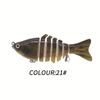 Isca de pesca para toda água suprimentos de pesca ao ar livre isca Luya 10CM/15.7G isca multi-seção isca artificial