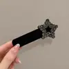Grampo de Cabelo de Lã Floral Estilo Coreano Clipe para Franja Lateral Pente de Cabelo Acessório de Cabelo para Fios Soltos 2026 Novo Modelo Clipe Bb
