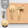 Cerradura de puerta mecánica anti-retroceso de estilo francés de lujo ligero moderno para dormitorio, manija de puerta silenciosa simple para habitación de niños y habitación de ancianos en interiores