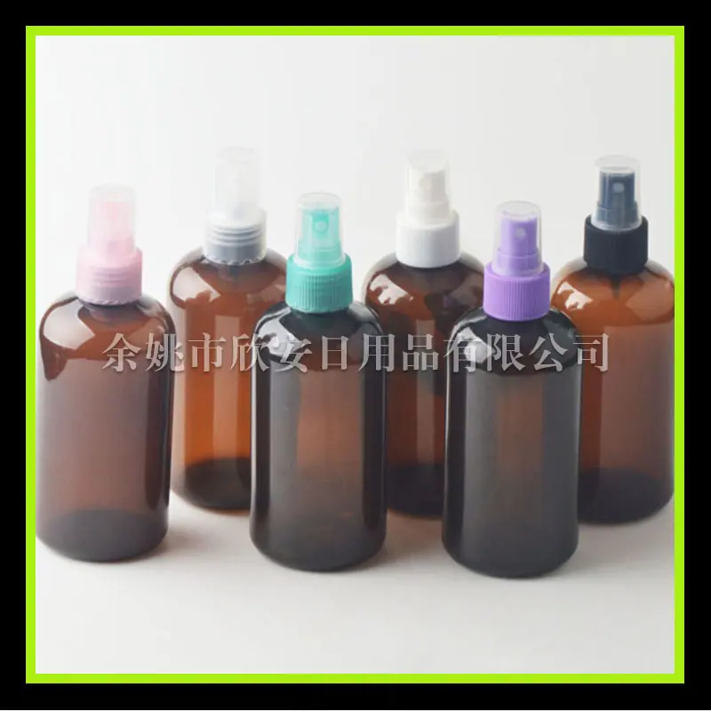 250ml 矮胖圆肩pet +喷头 副本