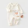 Mameluco para bebé Tipo a Algodón puro Otoño e Invierno Ropa para gatear para bebé niño y niña Ropa de primavera para recién nacido Pijama para bebé