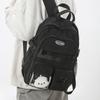 Mochila escolar japonesa para viagem, masculina, 2025, estudante universitário, grande capacidade, estilo ins, mochila de campus
