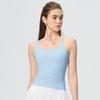 Outono/Inverno 2025 Colete de Alça Fina Gola Redonda Cardigã Curto Manga Longa Conjunto Esportivo Fitness Roupa de Academia Feminina Conjunto Feminino