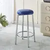 Silla de Bar para Cajero Isla de Bar Silla Alta Lujo Ligero Gama Alta Comercial Silla de Barra de Hierro Silla de Bar para Recepción Taburete Alto