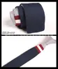 Corbata Plana Popular Japonesa y Coreana Corbata de Punto para Hombre Corbata Casual para Foto de Performance Corbata de Boda