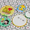Consumíveis de alta qualidade para distintivos de lata DIY 32 44 58 75mm distintivo Yum distintivo acessórios saco de material