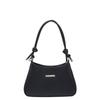 Bolsa de ombro com design de nicho francês, bolsa de ombro com estilo simples, bolsa crossbody feminina, bolsa de viagem artística, primavera 2025