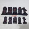 Variedad Transfronteriza de Lápidas de Plástico, Adornos Decorativos de Halloween, Calaveras con Cruces, Lápidas Manchadas de Sangre