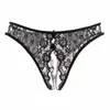 Lingerie sexy para mulheres, produtos para adultos, design com abertura na virilha, atraente e sensual, fio dental de renda para momentos apaixonados