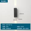 Led Moderno Simples Criativo Triângulo Hotel Exterior Iluminação de Engenharia Arandela Sala de Estar Corredor Escada Luz de Entrada