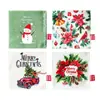 Posavasos de Doble Capa con Estampado Navideño para Taza