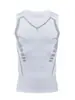 Colete esportivo de treino respirável de secagem rápida para fitness sem mangas para homens, verão, transfronteiriço, elástico, para corrida, basquete, camada base, camisa justa