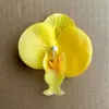 Orquídea Borboleta Cabeça Flor Pequena Flor Artificial, Casamento Casa Fotografia Festa Decoração Externa Ornamentos