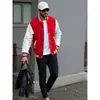 Uniformes de Beisebol Novos Outono e Inverno Transfronteiriços, Uniformes de Beisebol Masculinos, Marca Moderna de Outono Versátil Personalizado Uniformes de Beisebol de Comércio Exterior