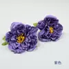 Gran Peonía Artificial al Óleo para Decoración de Espalda de Hanfu, Decoración de Abanico de Novia con Flor de Peonía, Fabricación de Linternas de Mano
