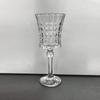 Diamante em relevo estilo vintage taça de vidro simples vinho champanhe uísque bar copo de beber