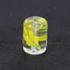 Vidro antigo luminoso flor de orelha de trigo contas de vidro DIY artesanal frisado contas soltas estilo antigo hairpin material