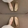 Mocassins Elegantes de Salto Baixo, Sapatos Individuais Novos Estilo Chinês Elegante Preto, Sapatos Femininos Rasos Estilo Francês para Outono
