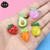 Acessórios de resina perderam arroz processamento de alimentos e bolo de brincar desenho animado diy creme cola acessórios geladeira adesivo gancho de cabelo cocar atacado