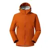 Chaqueta de Concha para Pareja de Primavera y Otoño Unisex con Capucha Softshell Ropa Exterior Resistente al Viento Impermeable para Exteriores Chaqueta de Montañismo Personalizada