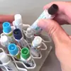 Caixa de Armazenamento de Medicamentos Estilo Japonês Creme Pomada Artefato de Organização de Mesa Doméstico Rack de Armazenamento Compartimentado Tubular para Medicamentos Pomadas