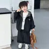 Conjunto de Otoño para Niños: Conjunto de Dos Piezas con Sudadera y Pantalones Casuales, Nuevo Estilo 2026 Traje de Primavera-Otoño para Niños, Moda Coreana Fresca y Elegante