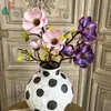 Pequeña rama pintura al óleo magnolia kapok adornos de estudio interior arreglo floral flor de simulación belleza comercial decoración Chen flor de seda
