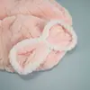 Atacado de fábrica gorro de secar cabelo rápido de fleece de coral com pelos longos para mulheres, gorro de banho espesso, toalha, log imprimível