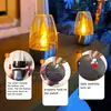 Nueva Lámpara Solar Impermeable para Exteriores Transfronteriza Arreglo de Ambiente Lámpara de Vela de Simulación Decoración Patio de Villa Copa de Vino